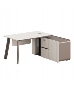 ΓΡΑΦΕΙΟ ΔΕΞΙΑ ΓΩΝΙΑ NEWLINE HM18272R ΜΕΛΑΜΙΝΗ ΕΚΡΟΥ-ΑΝΟΙΧΤΟ ΚΑΦΕ 160x145x75Υεκ