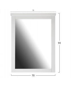 ΚΑΘΡΕΠΤΗΣ ΤΟΥΑΛΕΤΑΣ ROSEMARY HM314.05 ΛΕΥΚΟΣ 72X93 εκ. ΚΑΘΡΕΠΤΗΣ ΤΟΥΑΛΕΤΑΣ ROSEMARY HM314.05 ΛΕΥΚΟΣ 72X93 εκ.