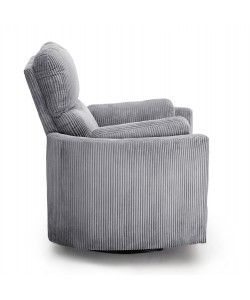 ΠΟΛΥΘΡΟΝΑ ΘΗΛΑΣΜΟΥ/RELAX VELMORA HM3300.01 ΓΚΡΙ ΚΟΤΛΕ ΥΦΑΣΜΑ 100x90x100Υεκ