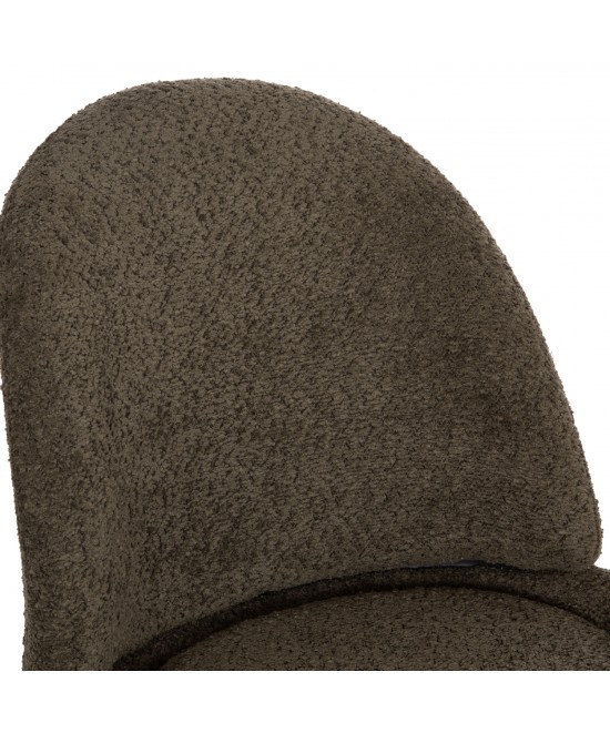 ΚΑΡΕΚΛΑ SARKY HM8585.13 ΥΦΑΣΜΑ ΜΠΟΥΚΛΕ ΠΡΑΣΙΝΟ ΜΕ ΜΕΤΑΛΛΙΚΑ ΠΟΔΙΑ 56x64x88Yεκ.