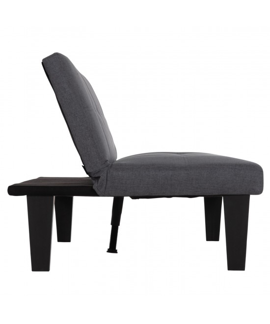 ΚΑΝΑΠΕΣ ΚΡΕΒΑΤΙ 3-ΘΕΣΙΟΣ KORO HM3304.01 ΓΚΡΙ PU ΔΕΡΜΑ 165x75x64Υεκ