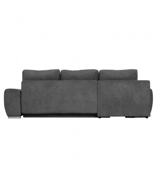 ΚΑΝΑΠΕΣ ΚΡΕΒΑΤΙ ΑΡΙΣΤΕΡΗ ΓΩΝΙΑ COMFYRA HM3336.01L ΓΚΡΙ ΥΦΑΣΜΑ 270x181x75Υεκ