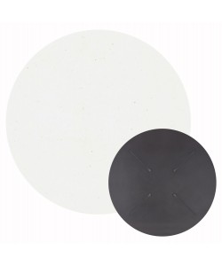 ΕΠΙΦΑΝΕΙΑ ΤΡΑΠΕΖΙΟΥ HPL ΣΤΡΟΓΓΥΛΗ HM5841.23 WHITE Φ60εκ.