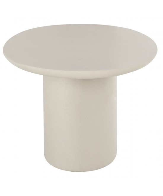ΤΡΑΠΕΖΙ ΤΡΑΠΕΖΑΡΙΑΣ ΟΒΑΛ BRECCAN HM6577.02 ΜΠΕΖ FIBER CEMENT 240x100x75Υεκ.
