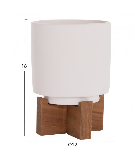 ΣΕΤ 3 ΓΛΑΣΤΡΕΣ ΜΕ TEAK ΒΑΣΕΙΣ TANTI HM4685 FIBER CEMENT ΣΕ 3 ΧΡΩΜΑΤΑ