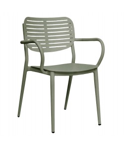 ΠΟΛΥΘΡΟΝΑ ΤΡΑΠΕΖΑΡΙΑΣ HILLIARD HM6644.07 ΑΛΟΥΜΙΝΙΟ ΣΕ OLIVE GREEN 56x58x80Υεκ