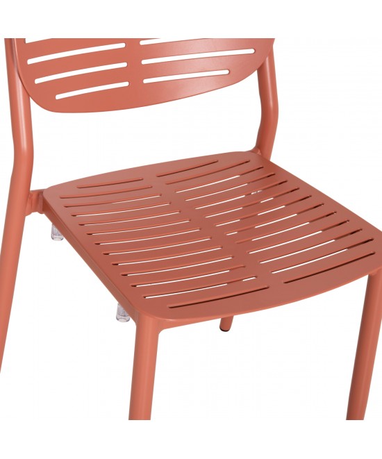ΚΑΡΕΚΛΑ ΤΡΑΠΕΖΑΡΙΑΣ HILLIARD HM6645.08 ΑΛΟΥΜΙΝΙΟ ΣΕ TERRACOTTA 46x54x78Υεκ ΚΑΡΕΚΛΑ ΤΡΑΠΕΖΑΡΙΑΣ HILLIARD HM6645.08 ΑΛΟΥΜΙΝΙΟ ΣΕ TERRACOTTA 46x54x78Υεκ