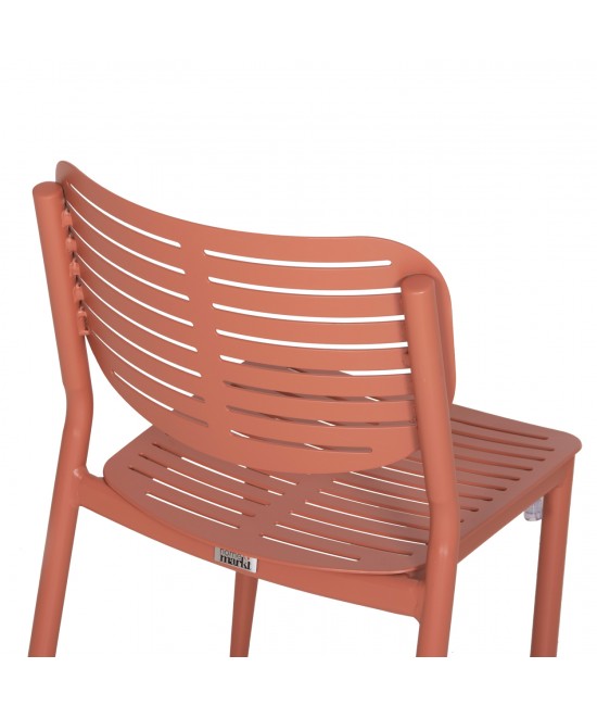 ΚΑΡΕΚΛΑ ΤΡΑΠΕΖΑΡΙΑΣ HILLIARD HM6645.08 ΑΛΟΥΜΙΝΙΟ ΣΕ TERRACOTTA 46x54x78Υεκ ΚΑΡΕΚΛΑ ΤΡΑΠΕΖΑΡΙΑΣ HILLIARD HM6645.08 ΑΛΟΥΜΙΝΙΟ ΣΕ TERRACOTTA 46x54x78Υεκ