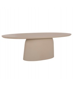 ΤΡΑΠΕΖΙ ΤΡΑΠΕΖΑΡΙΑΣ ΟΒΑΛ BRECCAN HM6578.02 ΜΠΕΖ FIBER CEMENT 160x100x75Υεκ ΤΡΑΠΕΖΙ ΤΡΑΠΕΖΑΡΙΑΣ ΟΒΑΛ BRECCAN HM6578.02 ΜΠΕΖ FIBER CEMENT 160x100x75Υεκ