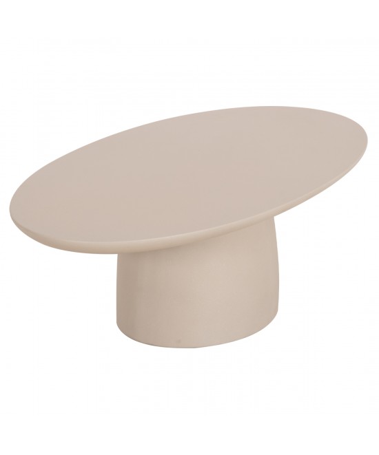 ΤΡΑΠΕΖΙ ΣΑΛΟΝΙΟΥ FIBER CEMENT ΟΒΑΛ BRECCAN HM6594.02 ΜΠΕΖ 130x70x42Υεκ ΤΡΑΠΕΖΙ ΣΑΛΟΝΙΟΥ FIBER CEMENT ΟΒΑΛ BRECCAN HM6594.02 ΜΠΕΖ 130x70x42Υεκ