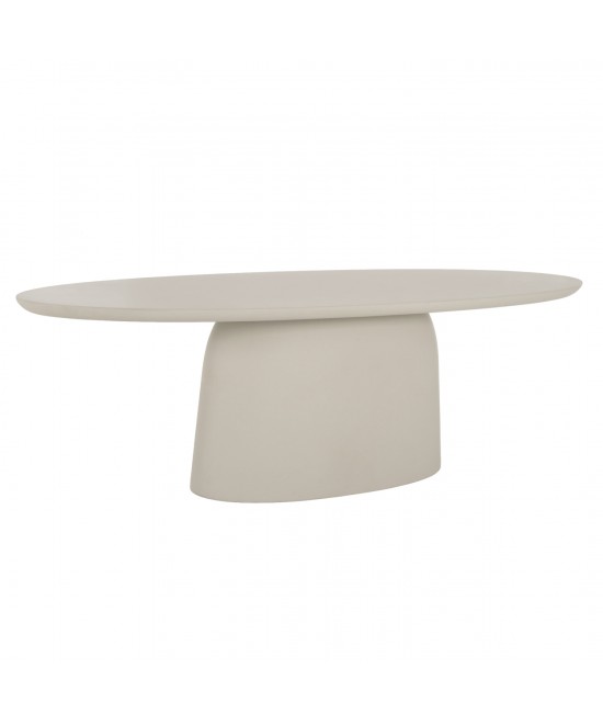 ΤΡΑΠΕΖΙ ΣΑΛΟΝΙΟΥ ΟΒΑΛ BRECCAN HM6594.02 ΜΠΕΖ FIBER CEMENT 130x70x40Υεκ ΤΡΑΠΕΖΙ ΣΑΛΟΝΙΟΥ ΟΒΑΛ BRECCAN HM6594.02 ΜΠΕΖ FIBER CEMENT 130x70x40Υεκ