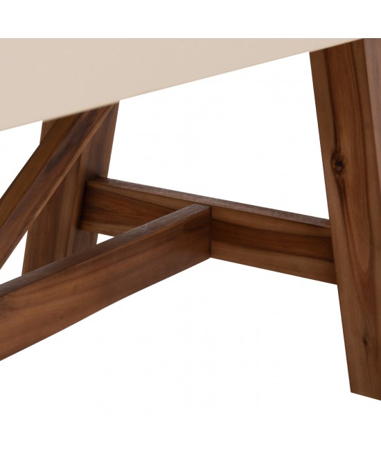 ΤΡΑΠΕΖΙ ΤΡΑΠΕΖΑΡΙΑΣ FIBER CEMENT & ΞΥΛΟ ΑΚΑΚΙΑΣ MAEVE HM6575.02 ΜΠΕΖ 200x100x75Υεκ ΤΡΑΠΕΖΙ ΤΡΑΠΕΖΑΡΙΑΣ FIBER CEMENT & ΞΥΛΟ ΑΚΑΚΙΑΣ MAEVE HM6575.02 ΜΠΕΖ 200x100x75Υεκ