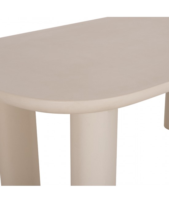 ΤΡΑΠΕΖΙ ΤΡΑΠΕΖΑΡΙΑΣ FIBER CEMENT KIORA HM6597.02 ΜΠΕΖ 200x100x76Υεκ
