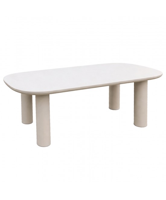 ΤΡΑΠΕΖΙ ΤΡΑΠΕΖΑΡΙΑΣ FIBER CEMENT KIORA HM6597.02 ΜΠΕΖ 200x100x76Υεκ