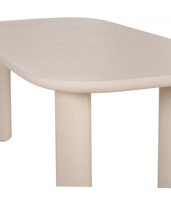 ΤΡΑΠΕΖΙ ΤΡΑΠΕΖΑΡΙΑΣ FIBER CEMENT KIORA HM6597.02 ΜΠΕΖ 200x100x76Υεκ