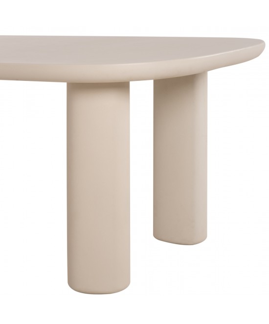 ΤΡΑΠΕΖΙ ΤΡΑΠΕΖΑΡΙΑΣ FIBER CEMENT KIORA HM6597.02 ΜΠΕΖ 200x100x76Υεκ