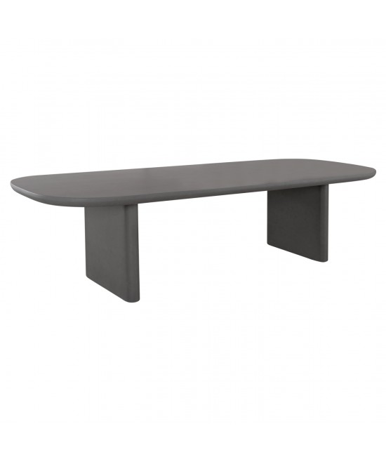 ΤΡΑΠΕΖΙ ΤΡΑΠΕΖΑΡΙΑΣ FIBER CEMENT AZAMI HM6601.01 ΓΚΡΙ 300x112x75Υεκ.