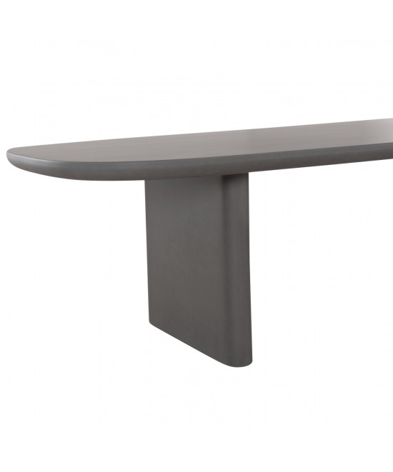 ΤΡΑΠΕΖΙ ΤΡΑΠΕΖΑΡΙΑΣ FIBER CEMENT AZAMI HM6601.01 ΓΚΡΙ 300x112x75Υεκ.