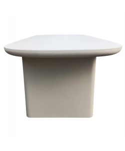 ΤΡΑΠΕΖΙ ΤΡΑΠΕΖΑΡΙΑΣ AZAMI HM6601.02 ΜΠΕΖ FIBER CEMENT 300x112x75Υεκ.