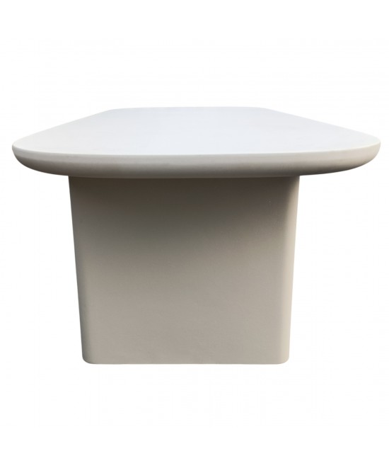 ΤΡΑΠΕΖΙ ΤΡΑΠΕΖΑΡΙΑΣ AZAMI HM6601.02 ΜΠΕΖ FIBER CEMENT 300x112x75Υεκ.
