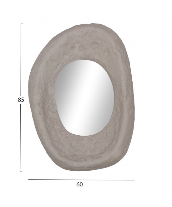 ΚΑΘΡΕΠΤΗΣ ΤΟΙΧΟΥ RIFFE HM4695.03 FIBER CEMENT ΓΚΡΙ 60x13x85Υεκ.