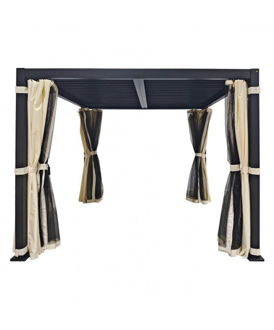 ΚΟΥΝΟΥΠΙΕΡΑ-ΚΟΥΡΤΙΝΑ QUITO HM6613 ΓΙΑ ΠΕΡΓΚΟΛΕΣ 3X3X2,4μ