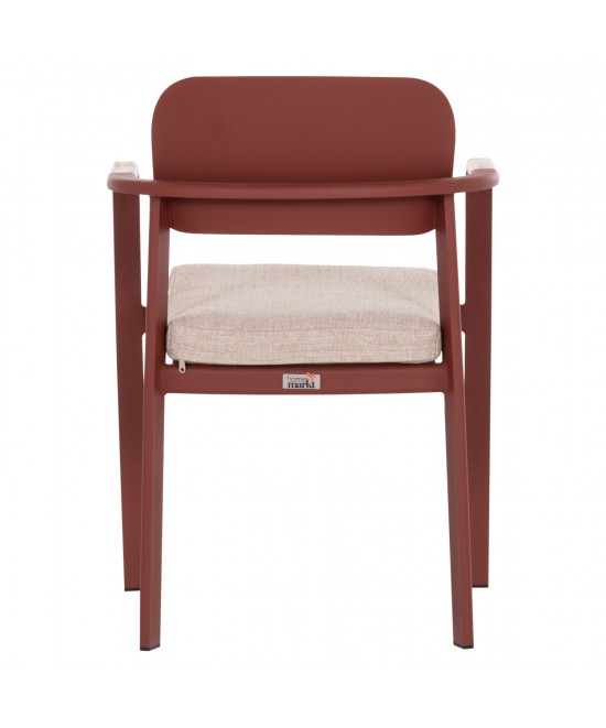 ΠΟΛΥΘΡΟΝΑ ΤΡΑΠΕΖΑΡΙΑΣ ELARA HM6414.07 ΚΕΡΑΜΙΔΙ ΑΛΟΥΜΙΝΙΟ-ΜΠΕΖ OLEFIN--TEAK 56x62x78Υεκ