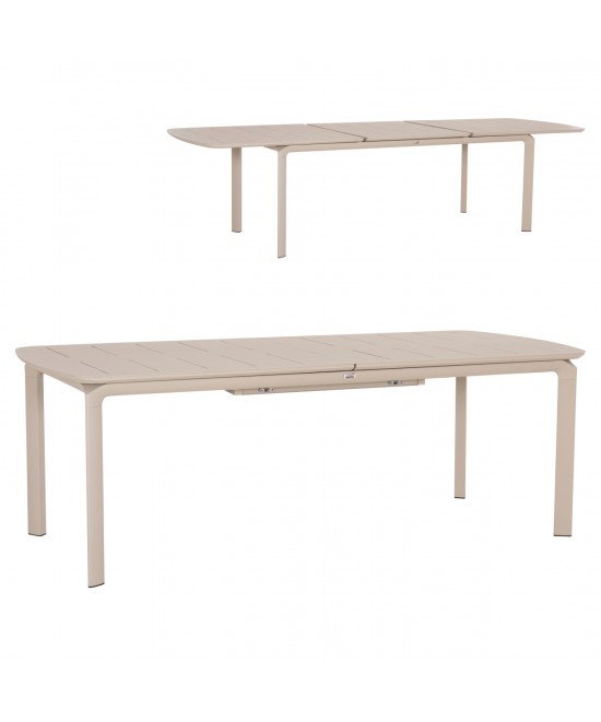 ΤΡΑΠΕΖΙ ΕΠΕΚΤΕΙΝΟΜΕΝΟ SYMPO HM6415.05 ΜΠΕΖ ΑΛΟΥΜΙΝΙΟ 220-300x100x75Υεκ