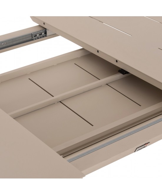 ΤΡΑΠΕΖΙ ΕΠΕΚΤΕΙΝΟΜΕΝΟ SYMPO HM6415.05 ΜΠΕΖ ΑΛΟΥΜΙΝΙΟ 220-300x100x75Υεκ