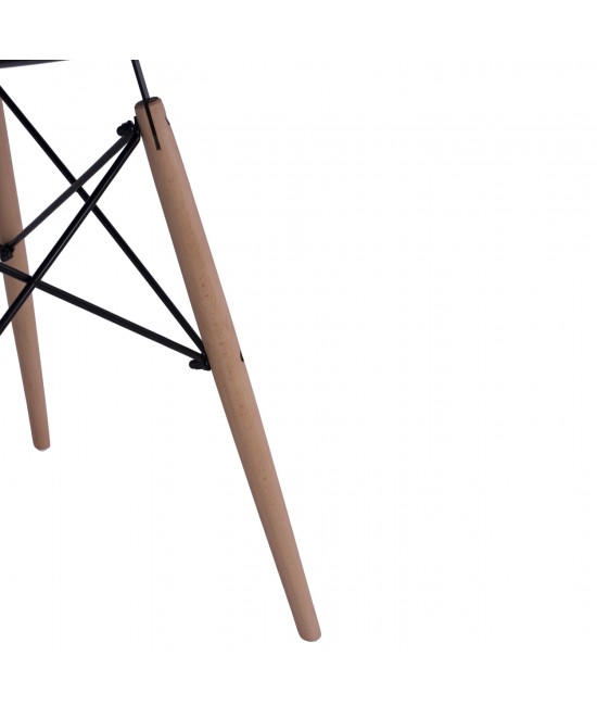 ΣΕΤ ΤΡΑΠΕΖΑΡΙΑΣ 3ΤΜΧ TWIST HM21371 ΣΤΡΟΓΓΥΛΟ ΤΡΑΠΕΖΙ Φ60 & 2 ΚΑΡΕΚΛΕΣ ΣΕ ΜΑΥΡΟ