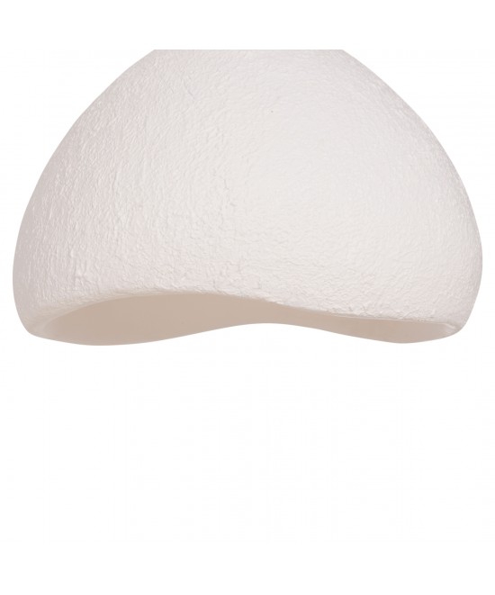ΦΩΤΙΣΤΙΚΟ ΟΡΟΦΗΣ ΚΡΕΜΑΣΤΟ JAYLEN HM4703.02L FIBER CEMENT ΛΕΥΚΟ 65x55x45Υεκ.