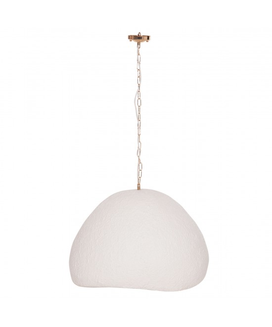 ΦΩΤΙΣΤΙΚΟ ΟΡΟΦΗΣ ΚΡΕΜΑΣΤΟ JAYLEN HM4703.02L FIBER CEMENT ΛΕΥΚΟ 65x55x45Υεκ.