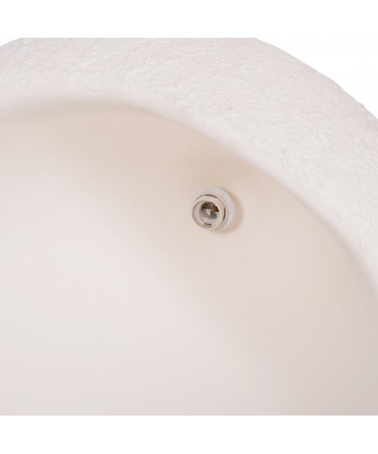 ΦΩΤΙΣΤΙΚΟ ΟΡΟΦΗΣ ΚΡΕΜΑΣΤΟ JAYLEN HM4703.02L FIBER CEMENT ΛΕΥΚΟ 65x55x45Υεκ.