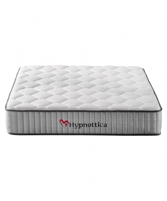 ΣΤΡΩΜΑ ΔΙΠΛΟ HYPNOTTICA HM748.06 POCKET SPRINGS--ΛΕΥΚΟ 160x200x25Υεκ.