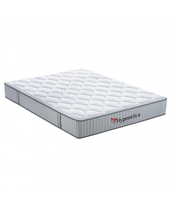 ΣΤΡΩΜΑ ΔΙΠΛΟ HYPNOTTICA HM748.06 POCKET SPRINGS--ΛΕΥΚΟ 160x200x25Υεκ.