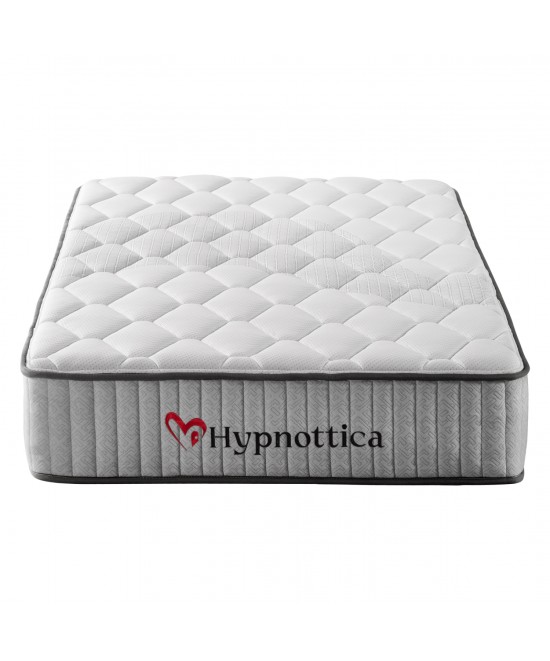 ΣΤΡΩΜΑ ΜΟΝΟ HYPNOTTICA HM748.01 POCKET SPRINGS--ΛΕΥΚΟ (ROLL-PACKING) 90x190x25Υεκ.