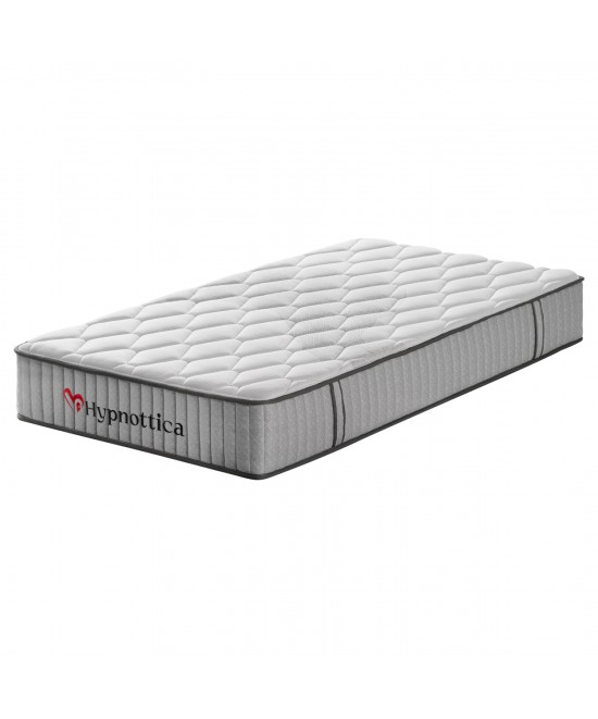 ΣΤΡΩΜΑ ΜΟΝΟ HYPNOTTICA HM748.01 POCKET SPRINGS--ΛΕΥΚΟ (ROLL-PACKING) 90x190x25Υεκ.