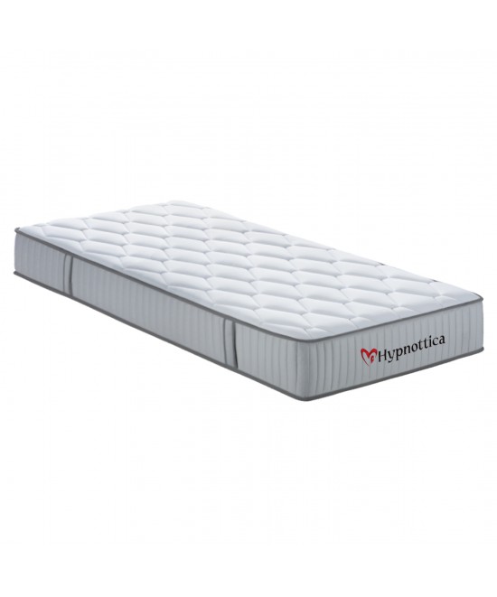 ΣΤΡΩΜΑ ΜΟΝΟ HYPNOTTICA HM748.01 POCKET SPRINGS--ΛΕΥΚΟ (ROLL-PACKING) 90x190x25Υεκ.