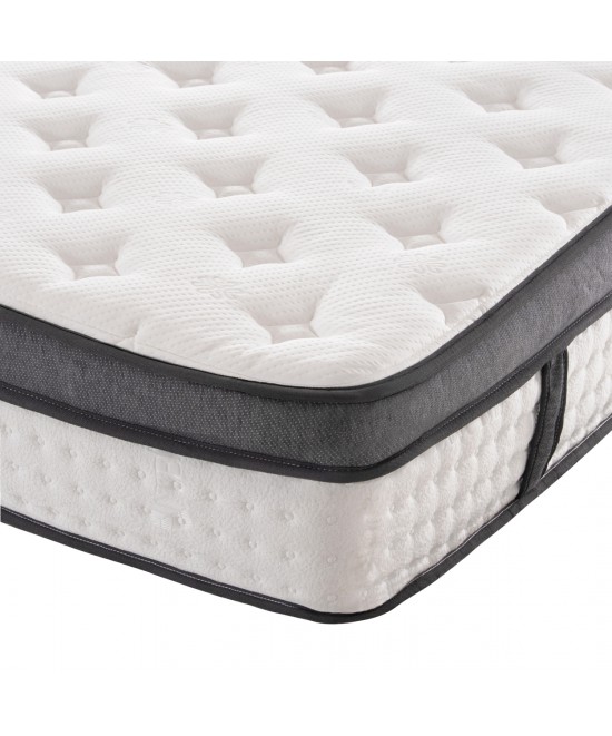 ΣΤΡΩΜΑ ΔΙΠΛΟ SILENTIUM HM749.04 POCKET SPRINGS--ΛΕΥΚΟ 140x200x30Υεκ.