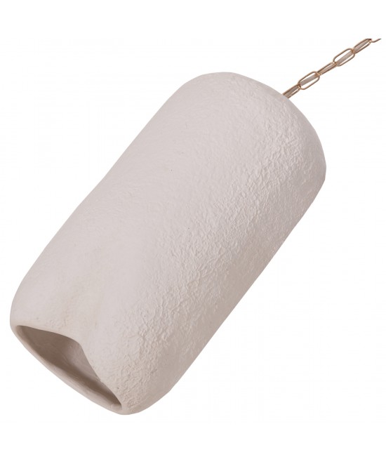 ΦΩΤΙΣΤΙΚΟ ΟΡΟΦΗΣ ΚΡΕΜΑΣΤΟ LOGKY HM4704.02S--FIBER CEMENT ΛΕΥΚΟ Φ24x47Υεκ