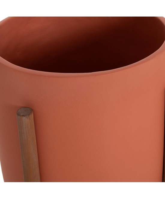 ΓΛΑΣΤΡΑ ΕΣΩΤ.ΧΩΡΟΥ RENTIL HM4684.08L FIBER CEMENT ΧΡΩΜΑ ΤΕΡΑΚΟΤΑ--ΒΑΣΗ TEAK Φ27x66Υ