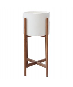 ΓΛΑΣΤΡΑ ΕΣΩΤ.ΧΩΡΟΥ RENTIL HM4684.02S FIBER CEMENT ΧΡΩΜΑ ΛΕΥΚΟ--ΒΑΣΗ TEAK Φ27x56Υ