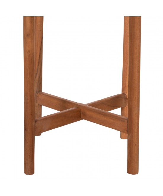 ΓΛΑΣΤΡΑ ΕΣΩΤ.ΧΩΡΟΥ RENTIL HM4684.03S FIBER CEMENT ΧΡΩΜΑ ΓΚΡΙ--ΒΑΣΗ TEAK Φ27x56Υ