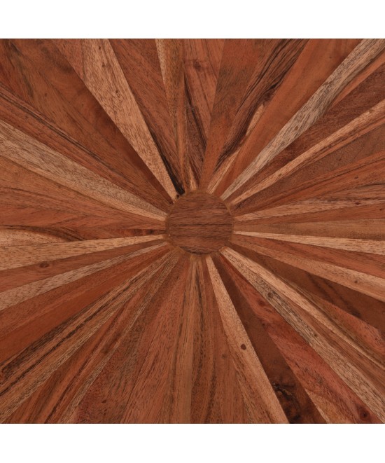 ΤΡΑΠΕΖΙ ΣΑΛΟΝΙΟΥ ΟΒΑΛ MONTANA SUPERIOR HM9906 ΞΥΛΟ ΑΚΑΚΙΑΣ-ΜΕΤΑΛΛΟ 120x61x45Υεκ.