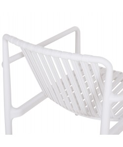 ΠΟΛΥΘΡΟΝΑ LOUNGE ΕΞΩΤ.ΧΩΡΟΥ MALEN HM6626.01 ΛΕΥΚΟ ΠΟΛΥΠΡΟΠΥΛΕΝΙΟ 67x75x75Υεκ