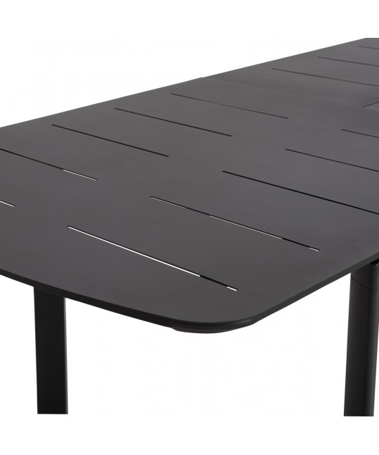 ΣΕΤ ΤΡΑΠΕΖΑΡΙΑΣ ΕΞ.ΧΩΡΟΥ 6 ΘΕΣΕΩΝ ELARA HM10726.01 ΓΚΡΙ ΑΛΟΥΜΙΝΙΟ-ΕΠΕΚΤΕΙΝΟΜΕΝΟ ΤΡΑΠΕΖΙ