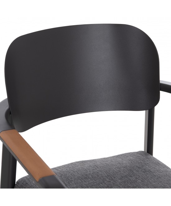 ΣΕΤ ΤΡΑΠΕΖΑΡΙΑΣ ΕΞ.ΧΩΡΟΥ 6 ΘΕΣΕΩΝ ELARA HM10726.01 ΓΚΡΙ ΑΛΟΥΜΙΝΙΟ-ΕΠΕΚΤΕΙΝΟΜΕΝΟ ΤΡΑΠΕΖΙ