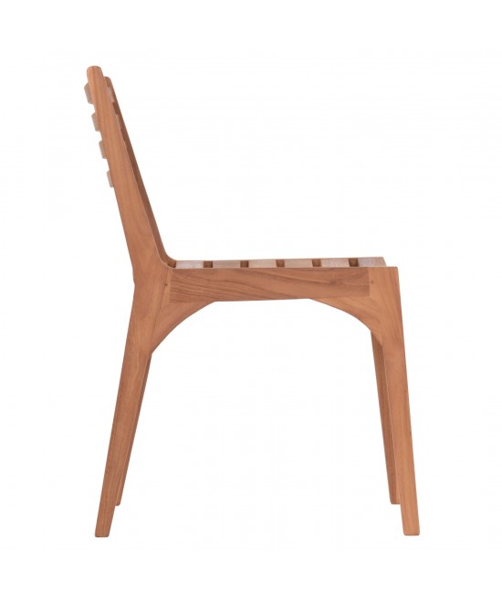 ΚΑΡΕΚΛΑ ΕΞΩΤ.ΧΩΡΟΥ PAVEL HM6615 ΞΥΛΟ TEAK--ΦΥΣΙΚΟ ΧΡΩΜΑ 46x54x78Υεκ.
