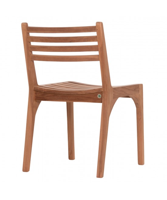 ΚΑΡΕΚΛΑ ΕΞΩΤ.ΧΩΡΟΥ PAVEL HM6615 ΞΥΛΟ TEAK--ΦΥΣΙΚΟ ΧΡΩΜΑ 46x54x78Υεκ.