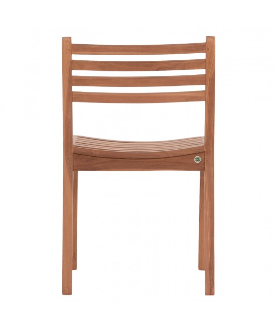 ΚΑΡΕΚΛΑ ΕΞΩΤ.ΧΩΡΟΥ PAVEL HM6615 ΞΥΛΟ TEAK--ΦΥΣΙΚΟ ΧΡΩΜΑ 46x54x78Υεκ.